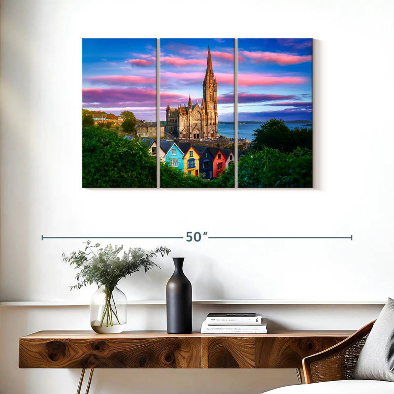 Adella Cobh Cathedral, 24" H x 38" W