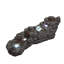 Tiered Rocky River Stream Water Fountain with LED Lights, 61", Brown-526840436