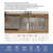 Undermount Double Bowl Kitchen Sink 50/50 In 16 Gauge Stainless Steel With Deep 9-Inch Basins