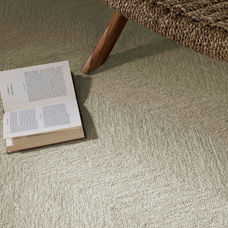 Charnita Chevron / Zig Zag Wool Hand Tufted Area Rug, Rectangle 200 x 290 cm