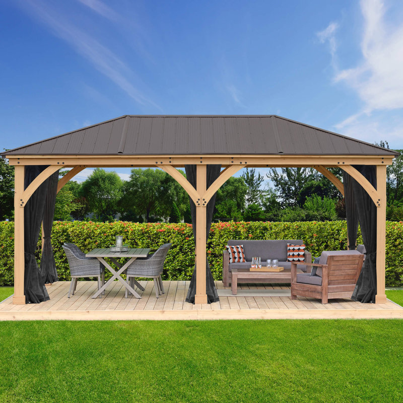 Meridian Series 30 Ft. W x 50 Ft. D Hardtop Gazebo