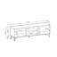 Simonides Unfinished TV Stand for TVs up to 65"