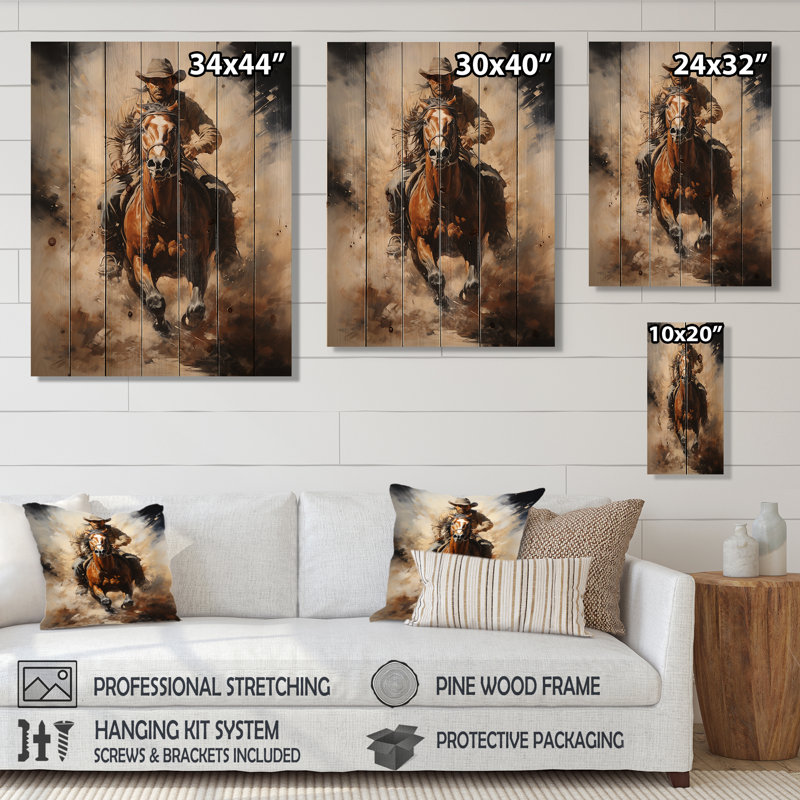 Frederica - Panneaux de décoration murale en bois People, H 44 po x l 34 po