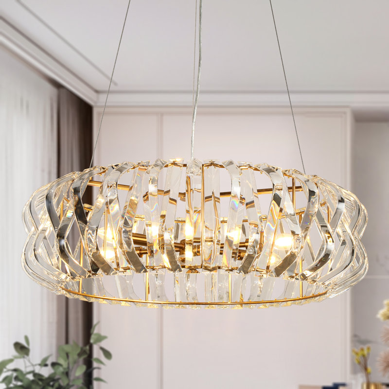 6 - Light Dimmable Chandelier
