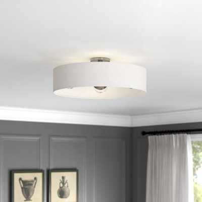 Plafonnier semi-encastré 4 lumières 22 po Ashtun