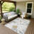 Machine Washable Indoor/Outdoor Oliveras ACN2263 Floral Rug-2037057319