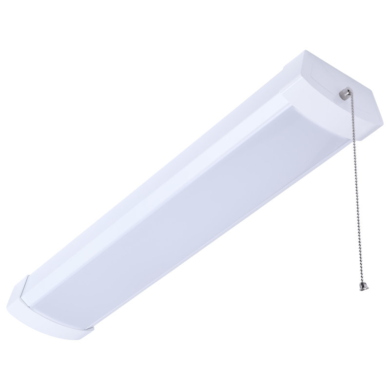 LED 2 Foot Ceiling Wrap with Pull Chain 20 Watts 27K/30K/35K/40K/50K CCT Selectable  120 Volt