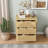 27.6" Tall 3-Drawer Nightstand-1305186308