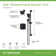 Oak HydroMersion Shower Faucet Trim with Hand Spray