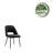 Vendrina Velvet Dining Chair with Steel Legs-1001429901