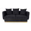 Canapé en cuir rembourré 94,5 po Hammersdale-1645319095