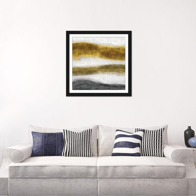 «Emerge Golden», reproduction sur toile