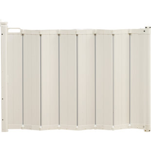 Plastic Adjustable Wall Mounted Pet Gate