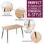 Antigua Metal Base Dining Table
