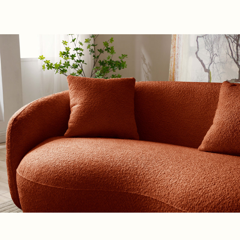Canapé Ennio, Boucle orange