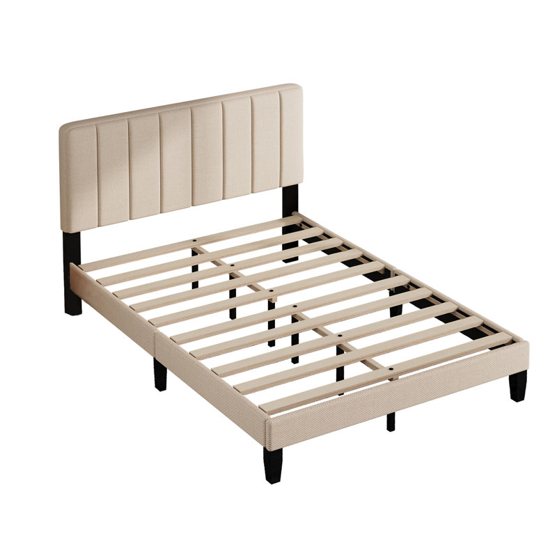 Upholstered Panel Bed