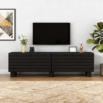 Console moderne avec rangement spacieux