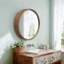 Miroir mural coulissant avec armoire de rangement à 2 niveaux - 23,62 po, conception peu encombrante