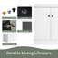 Meuble-lavabo autoportant de 30 po avec lavabo en résine blanche et 2 portes d'armoire à fermeture en douceur-649324116-649324119