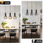 Modern Black Kitchen Island Pendant-345651460-345651463