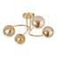 Glass Semi Flush Mount