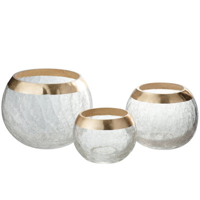 Glass Tabletop Tealight Holder