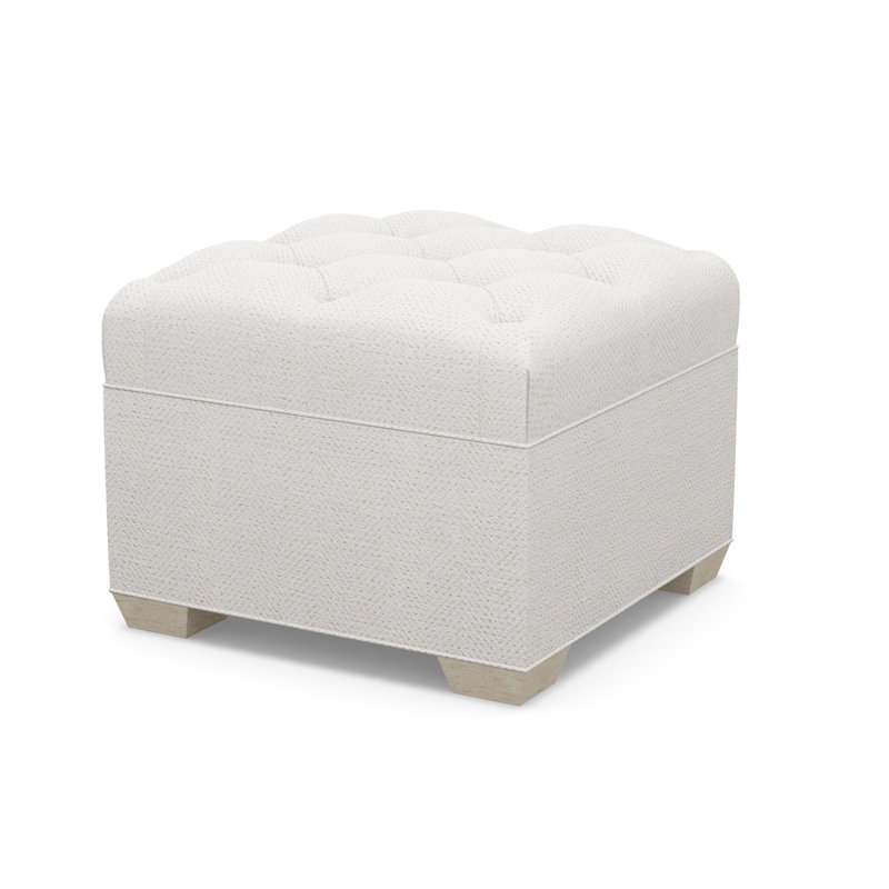 Square Tufted Ottoman, 8240-99, Sandstone