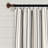 Cotton Blend Semi Sheer Curtain Pair-71502491-71502488