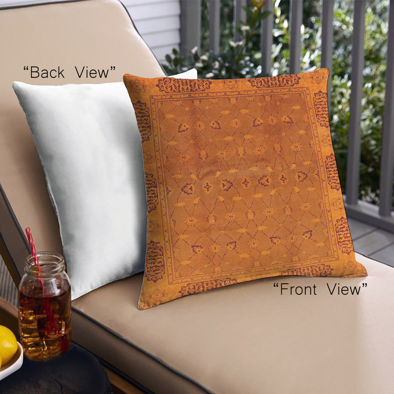 Housse et insert de coussin carré Mid-Century Urban