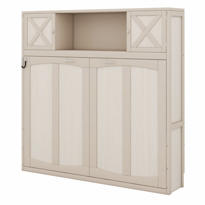 Lit escamotable avec armoires de rangement