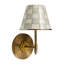 Courtly Check Led Rechargeable Cafe Wall Sconce-876425860