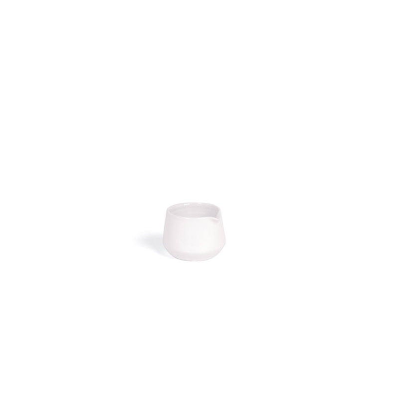 Ensemble sucre et crémier, Blanc