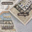 Tapis de couloir d'intérieur performance beige / gris oriental lavable et antidérapant Oriental-2131085646