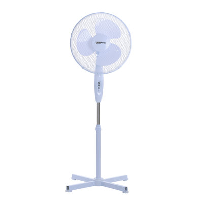 GEEPAS 12-Inch Table Fan 3 Speed Settings with Oscillating/Rotating