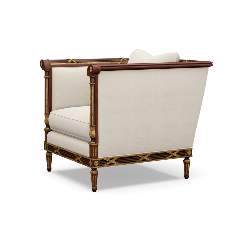 The Regent's Visit  Accent Chair, Page Oyster (Performance fabric) 1355-92