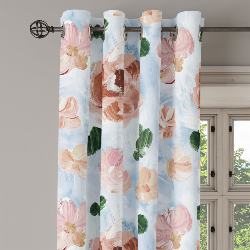 Dulude Semi Sheer Curtain Pair