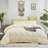Solid Color Comforter Light Color 3 PCs Bedding Set Pure Color Bed Comforter Set-115665719-115665716