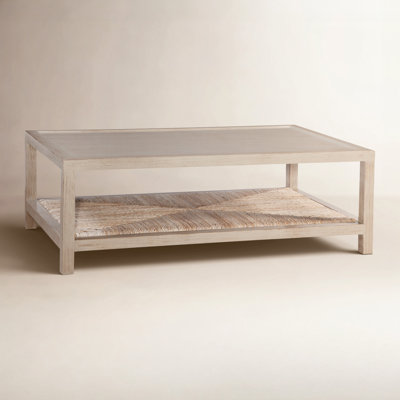 Leon 50" Mahogany Coffee Table