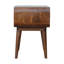 Langdon 45cm W Solid Wood Bedside Table