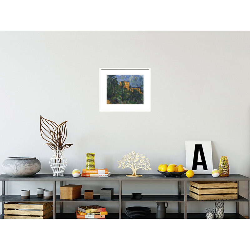 Château noir par Paul Cézanne, H 17,75 po x l 20,88 po