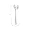 Lampadaire câblé 3 lumières Allal H 87 "(double) Allal-430875317