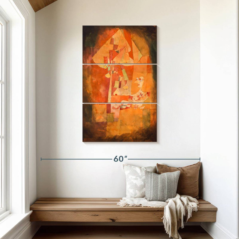 The Man Under The Pear Tree, 45" H x 28" W
