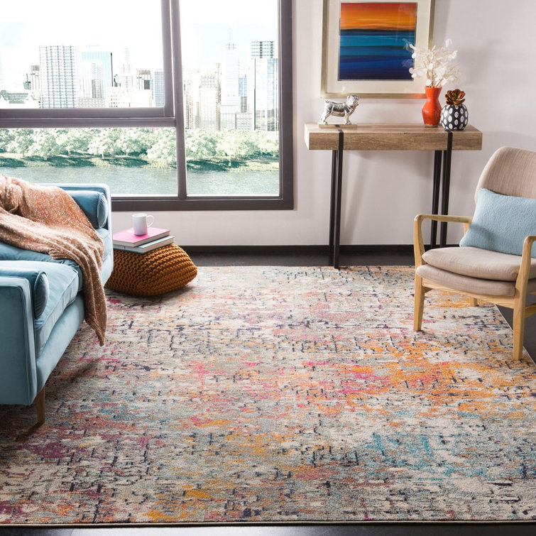 Farmersville Abstract Area Rug