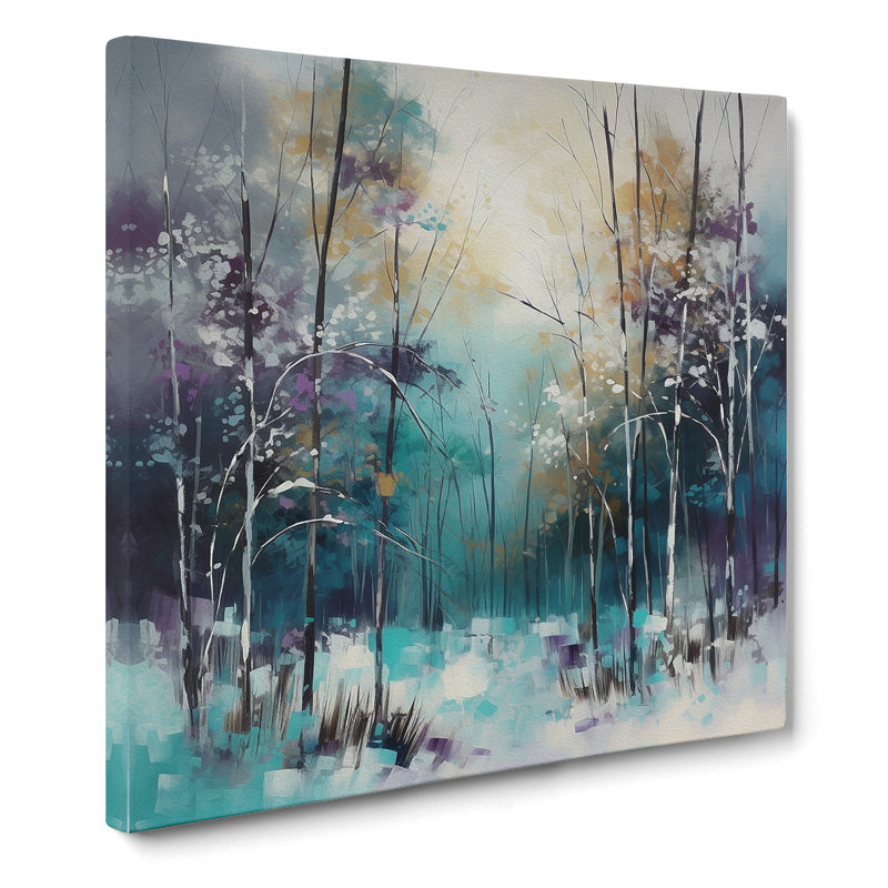 Winter Forest Colour Field No.2 - No Frame Print