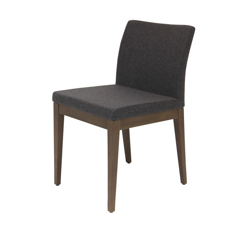 Chaise de salle à manger rembourrée Paria