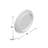 Matsuda Outdoor Round Plastic Wall Clock 16 Inches - Bronze