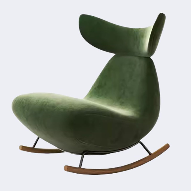 Chaise berçante Modern Fashion, Vert