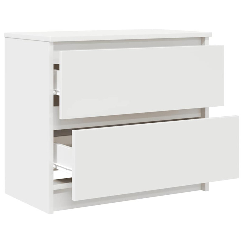  TV Cabinet 35x54 Cm Engineered Wood, 60 cm, White