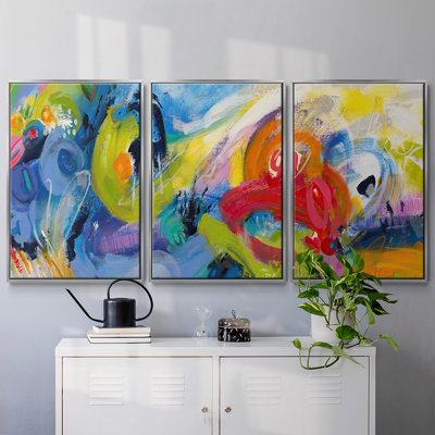 Racing Forms - Multi Piece Framed Canvas