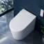 Toilette murale intelligente avec ouverture automatique du couvercle et bidet